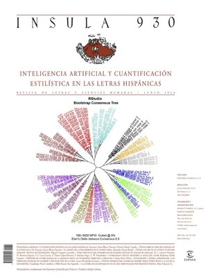 cover image of Inteligencia artificial y cuantificación estilística en las letras hispánicas